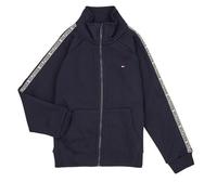 Sweat-shirt enfant garcons Tommy Hilfiger MONOTYPE TAPE ZIPTROUGH Marine 10 ans