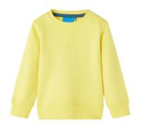 Sweat-shirt enfant jaune clair - VIDAXL - manches longues - 5 tailles disponibles 92 cm
