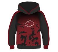 Sweat-shirt enfant Luxe imprimé Naruto - MOBIGARLAN - Manches longues - Col capuche 105 cm