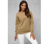 Sweat-shirt femme Beige OZONEE JS/W01/6Z L