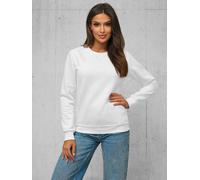 Sweat-shirt femme blanc OZONEE JS/W01Z XL