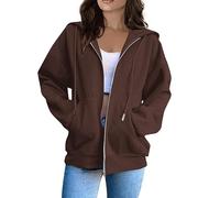 Sweat Shirt Femme Citrouille Automne de Soiree Leopard Veste Polaire Grande Taille Cachemire Brillant Octobre Noel Tenue Pull Halloween Femme sans Col V Mode Adulte Pull Noir Café XXL