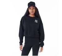 Sweat-Shirt Femme - NEW ERA - MLB Le Crop Crew Neyyan - Noir - Manches longues - Coupe Regular XL