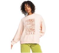 Roxy Take Your Place C Sweatshirt Rose M Femme