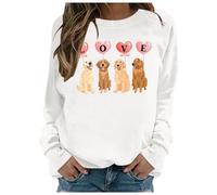 Sweat Shirt Femme sans Capuche Sweat-Shirt « Je ne suis Pas Un câlin » avec Citations sarcastiques et drôles de Cactus pour Femmes introverties,évitez l'humour,Hauts à col Rond(White,XXL)