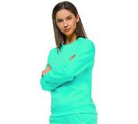 Sweat-shirt femme vert menthe OZONEE JS/W01Z L