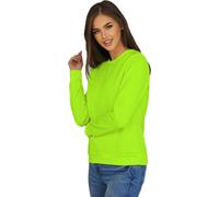 Sweat-shirt femme Vert-Neon OZONEE JS/W01Z XL
