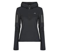Sweat-shirt femmes adidas Own The Run Winterized Hooded Half-Zip Noir EU M