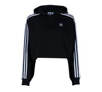 Sweat-shirt femmes adidas SHORT HOODIE Noir FR 46