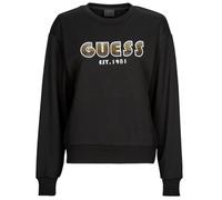 Sweat-shirt femmes Guess CN SHADED LOGO SWEATSHIRT Noir EU XS