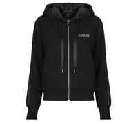 Sweat-shirt femmes Guess NEW HOODED SCUBA SWEATSHIRT Noir EU L
