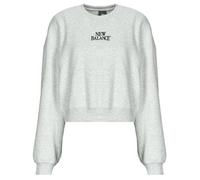 Sweat-shirt femmes New Balance LINEAR HERITAGE FLEECE CREW Gris EU L