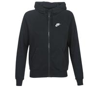 Nike_W NSW ESSNTL Hoodie FZ FLC__Black/White_XS