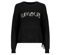 Sweat-shirt femmes Only ONLKATIA LS TEXT Noir EU XL
