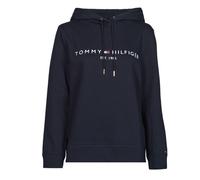Sweat-shirt femmes Tommy Hilfiger HERITAGE HILFIGER HOODIE LS Bleu EU M