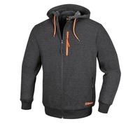 Sweat-Shirt Fermeture Éclair à Capuche Confortable Pratique Gris Beta 7665G ✔