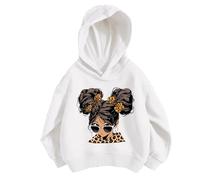 sweat-shirt fille 10 ans - Sweat à capuche à pour enfants et filles sweat-shirt de sport décontracté pour garçons et filles imprimé personnalité sans poche Chemises Boutonnées En Soie Florales