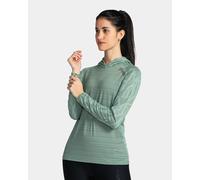 Sweat-shirt fitness femme Kilpi Aileen-W vert foncé 3XL