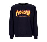 Sweat-shirt Flame Crewneck pour hommes, noir/jaune BLACK/YELLOW L