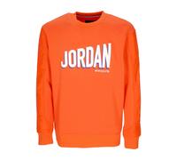 Sweat-shirt Flight MVP Graphic Fleece Crewneck pour hommes Rush Orange/blanc RUSH ORANGE/WHITE XS