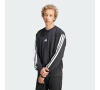 Sweat-shirt French terry 3 bandes Essentials Black / White S