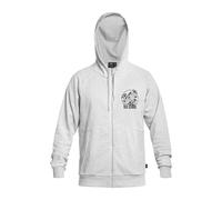 Sweat-shirt Full-Zip Old School Helikon-Tex - Light Grey Melange XS