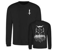 Sweat-shirt Gothic de Brutal Knack - Sweat “Le Chat de l’Enfer" - S à XXL - pour Homme - noir L