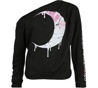 Sweat-shirt Gothic de Outer Vision - Artemis - S à XXL - pour Femme - noir M
