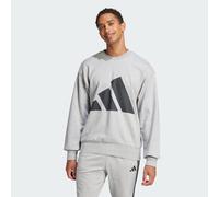 Sweat-shirt grand logo French Terry Essentials Medium Grey Heather / Black 2XL