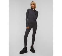 Sweat-shirt Gris Pour Femmes Varley Always Warm Base Layer Hf Zip Var01676-black-marl S