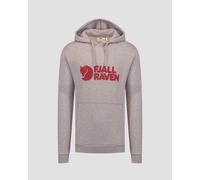 Sweat-shirt Gris Pour Hommes Fjallraven Logo Hoodie M F84144-20-999