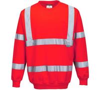 Sweat Shirt Haute Visibilité Portwest Rouge Xxl