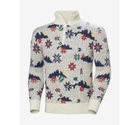 Sweat-shirt Helly Hansen Arctic Icelander Half Zip gris blanc bleu - L