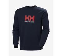 Sweat-shirt Helly Hansen Logo Crew bleu nuit rouge - S
