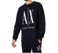 Sweat-shirt homme Armani Exchange - Graphique en jersey - Bleu M