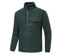 Sweat-shirt Homme Automne Shake Casual Col surélevé Vêtements de Printemps et d'Automne Veste en Polaire Pantalon Imperméable, vert, XXXXL