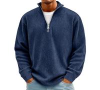 Sweat-Shirt Homme Chaude Sherpa Men's Blouson Capuche d'hiver Pull Zippé Oversize Fourrure Thermique Jogging Laine Interieur Polaires Chauffant Veste Hiver Homme Chaude XXL