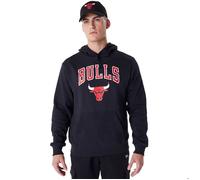 New Era Sweat à capuche Chicago Bulls NBA Regular Noir Homme L