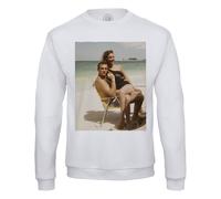 Sweat Shirt Homme Sean Connery Claudine Auger James Bond 007 Photo Vintage
