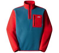 The North Face - Yumiori 1/4 Zip - Pull polaire - L - mallard blue / high risk