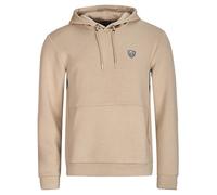 Sweat-shirt hommes Emporio Armani EA7 TRAIN PREMIUM SHIELD HOODIE 8NPM21 Beige EU L
