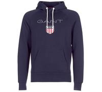 Sweat-shirt hommes Gant GANT SHIELD HOODIE Bleu EU XXL
