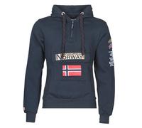 Sweat-shirt hommes Geographical Norway GYMCLASS Bleu EU S