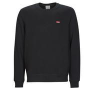 Sweat-shirt hommes Guess LOGO PATCH CN SWEATSHIRT Noir EU M