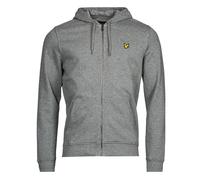 Sweat-shirt hommes Lyle & Scott ZIP THROUGH HOODIE Gris EU XXL