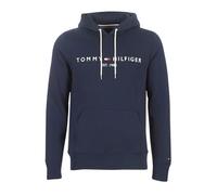 Tommy Hilfiger Sweat à Capuche Homme Core Tommy Logo avec Capuche, Bleu (Sky Captain), XXL