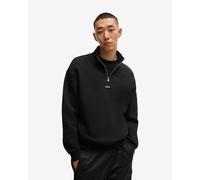 Sweat-shirt HUGO Durty Half Zip noir pur - S