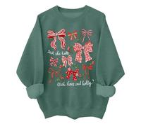 Sweat-shirt humoristique « Deck The Halls With Bows And Holly » - T-shirt unisexe, Vert, M
