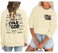 Sweat-shirt « I Am A Child Of God » pour femme, Khika., S