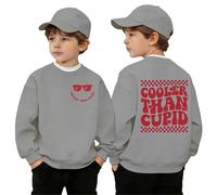 Sweat-Shirt imprimé décontracté pour garçons et Filles, Manches Longues, col Rond, en mélange Doux, vêtement de Sport pour Enfants, idéal pour Jouer et Aller à l'école.#Y